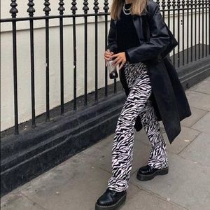 NEW Motel Rocks Zoven Trouser in 90s Zebra